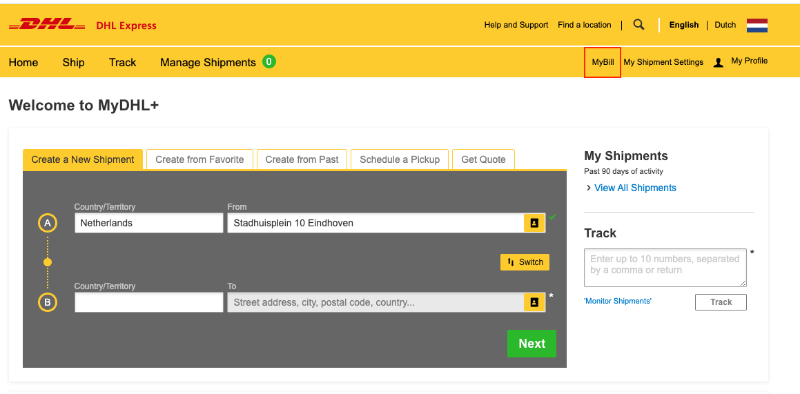 Conecta tu propio contrato DHL Express (España) Sendcloud Help Center